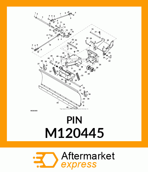 PIN, LATCH M120445