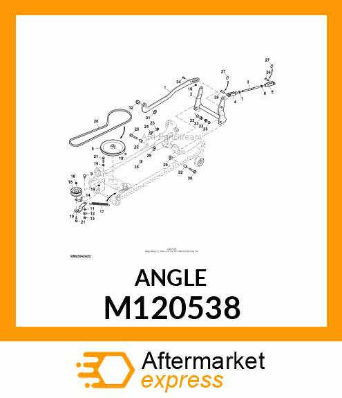 GUIDE, BELT M120538