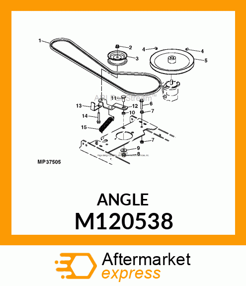 GUIDE, BELT M120538