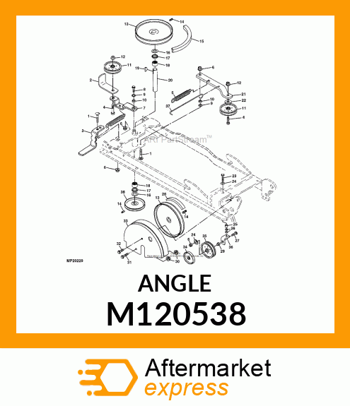 GUIDE, BELT M120538