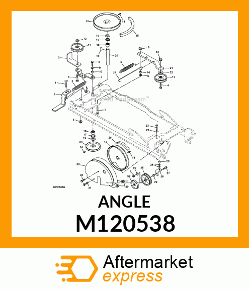 GUIDE, BELT M120538