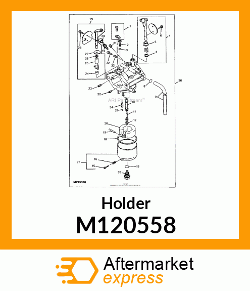 Holder M120558