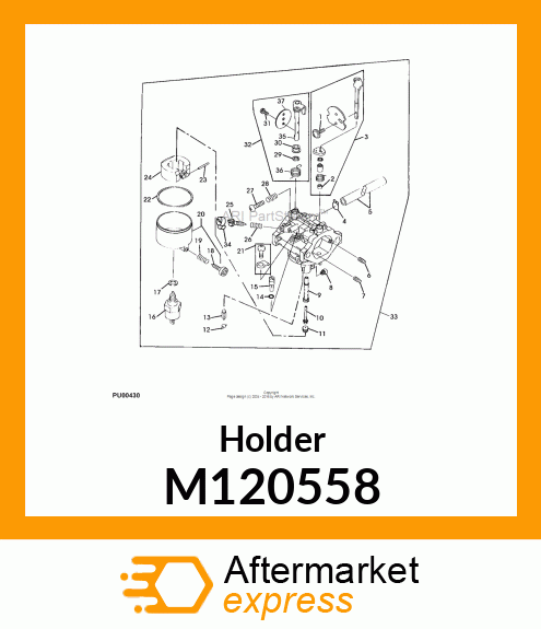 Holder M120558