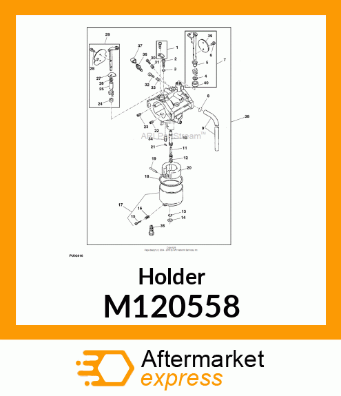 Holder M120558