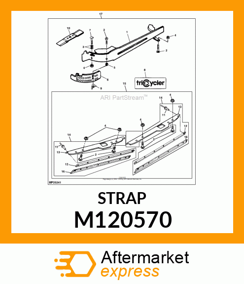 STRAP, STRAP, ANTI M120570