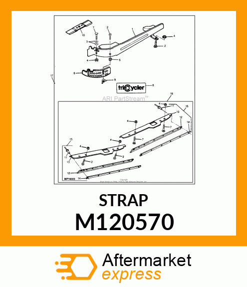 STRAP, STRAP, ANTI M120570