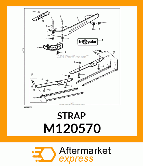 STRAP, STRAP, ANTI M120570