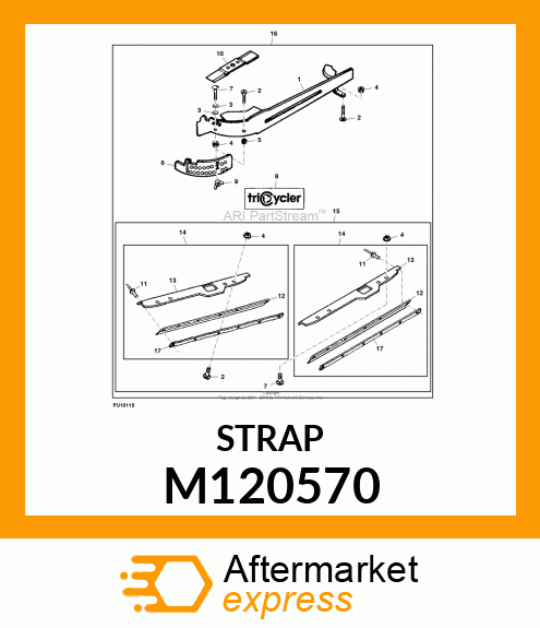 STRAP, STRAP, ANTI M120570