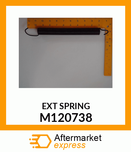 Extension Spring - SPRING, BRAKE PEDAL RETURN M120738