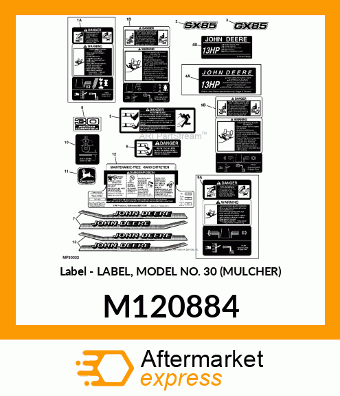 Label M120884