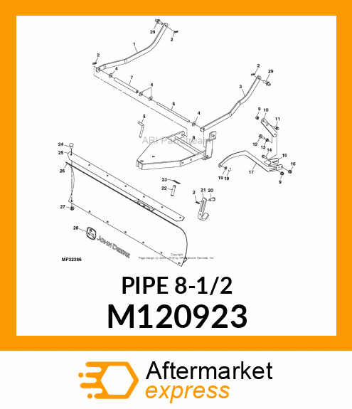 SPACER, BLADE M120923