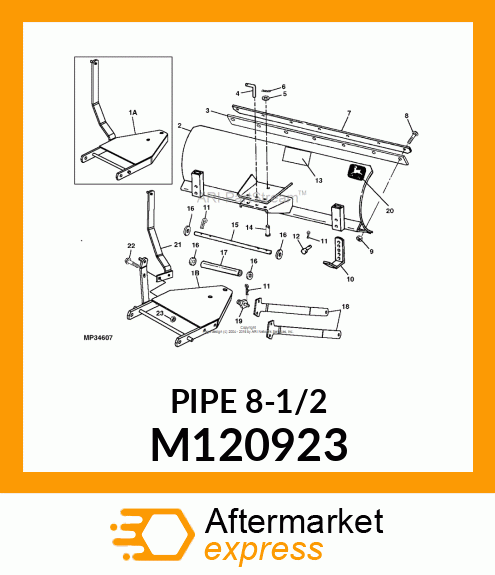 SPACER, BLADE M120923