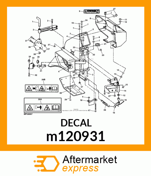 SAFETY SIGN, LABEL, WARNINGTHROWN m120931