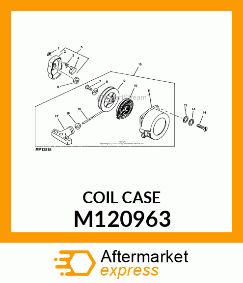 Case - CASE, STARTER (JY) M120963