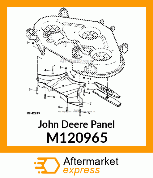 PANEL, MULCH (44) M120965