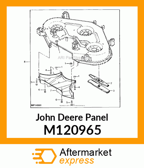 PANEL, MULCH (44) M120965