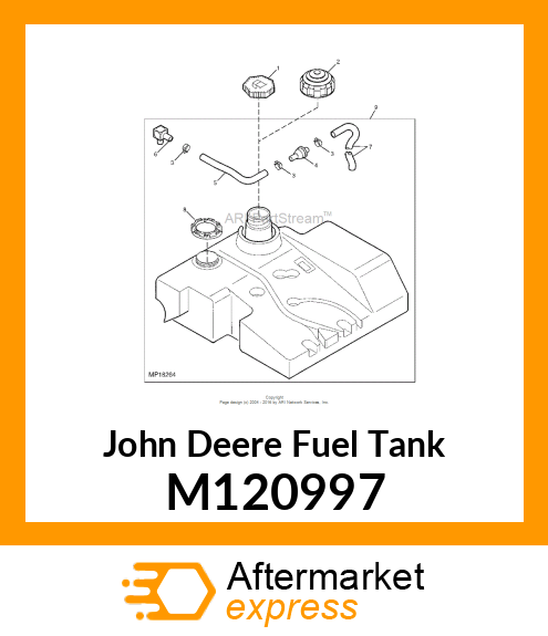 FUEL TANK M120997