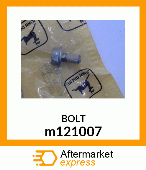 BOLT, M8X1.25X16 HX FLG JDS123 m121007