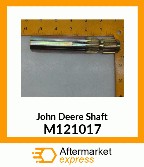 SHAFT, SPLINE M121017