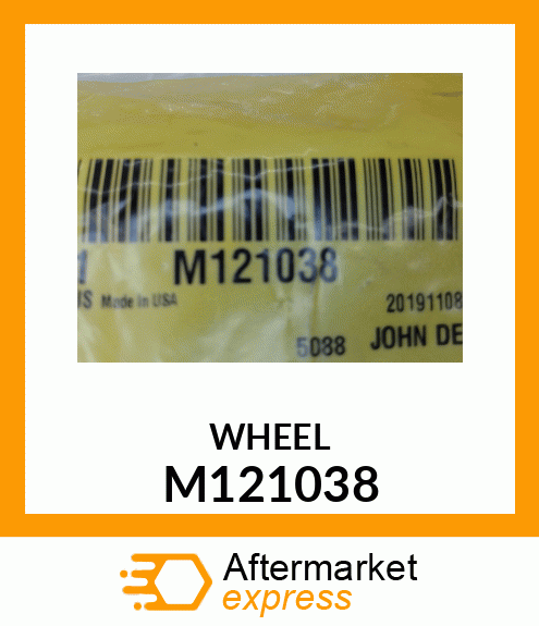 WHEEL, GAGE M121038