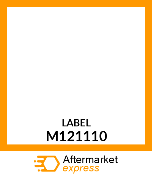 LABEL, WHEEL ADJUSTMENT M121110