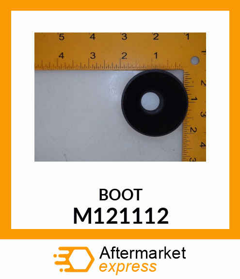 COVER, TIE ROD END DUST M121112