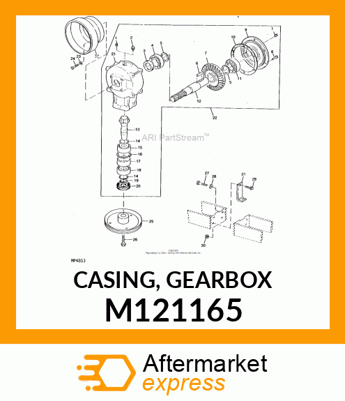 CASING, GEARBOX M121165