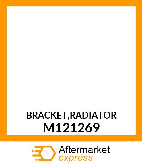 BRACKET,RADIATOR M121269