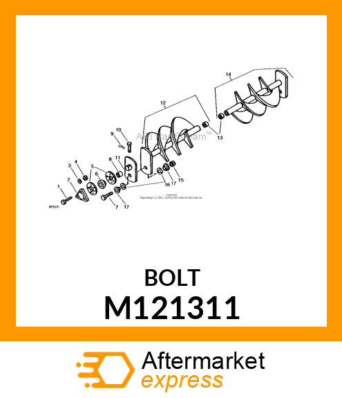 BOLT, SHEAR M121311