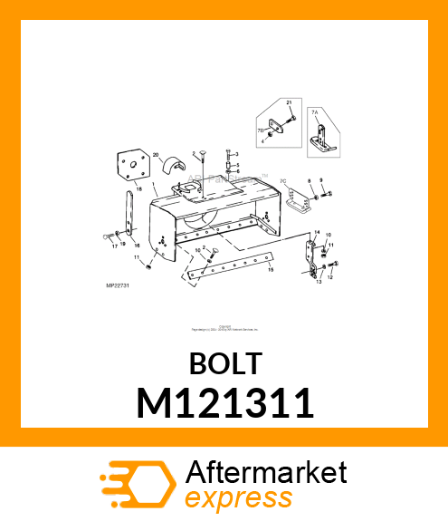 BOLT, SHEAR M121311