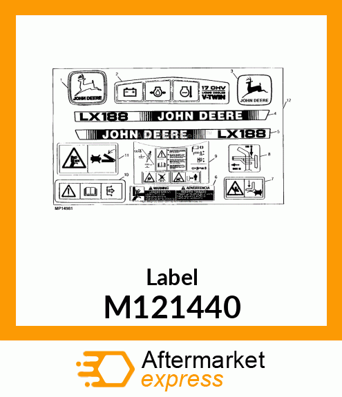 Label M121440