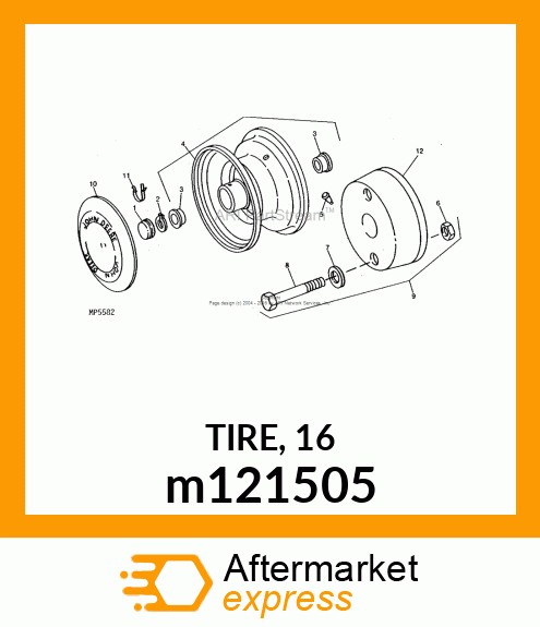 TIRE, 16 m121505