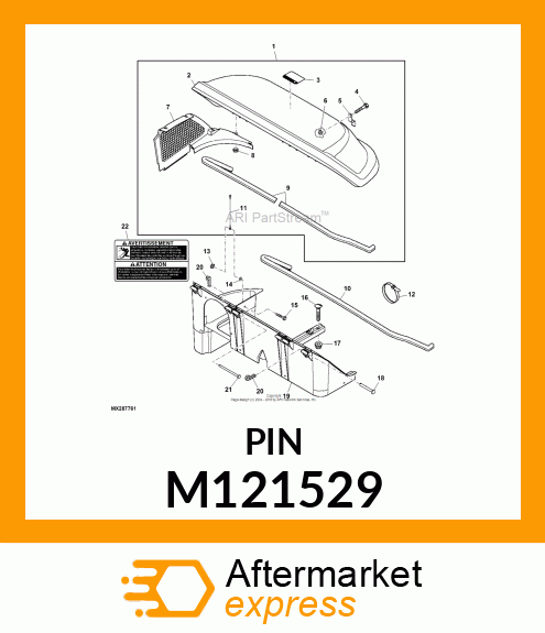 PIN FASTENER M121529