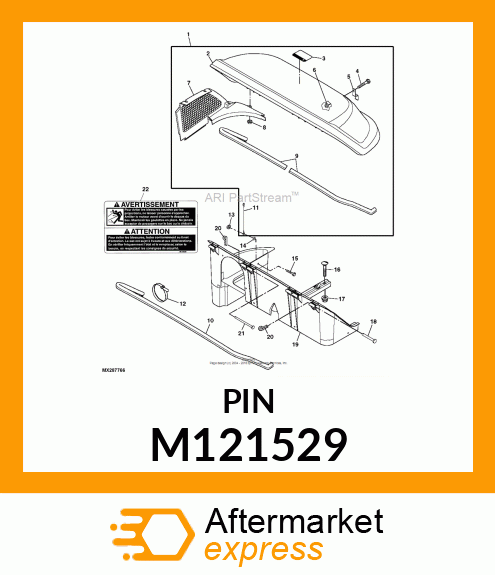 PIN FASTENER M121529