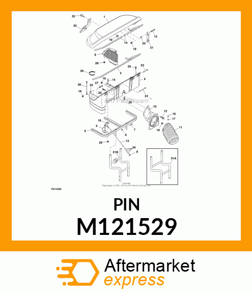 PIN FASTENER M121529