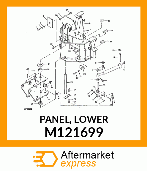 PANEL, LOWER M121699