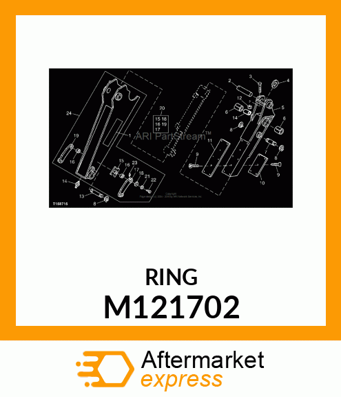 RING, RETAINING (1 ) M121702