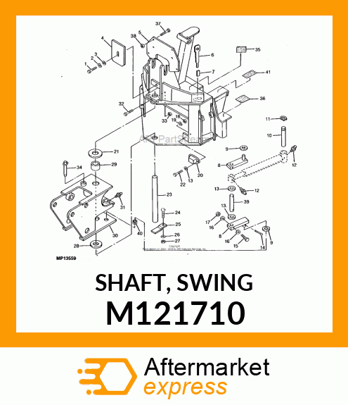 SHAFT, SWING M121710