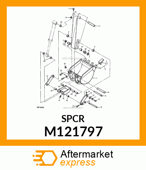 BUSHING, WEAR M121797