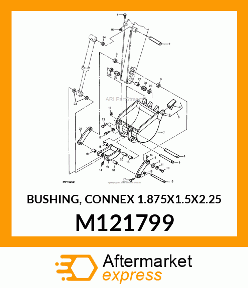 BUSHING, CONNEX 1.875X1.5X2.25 M121799