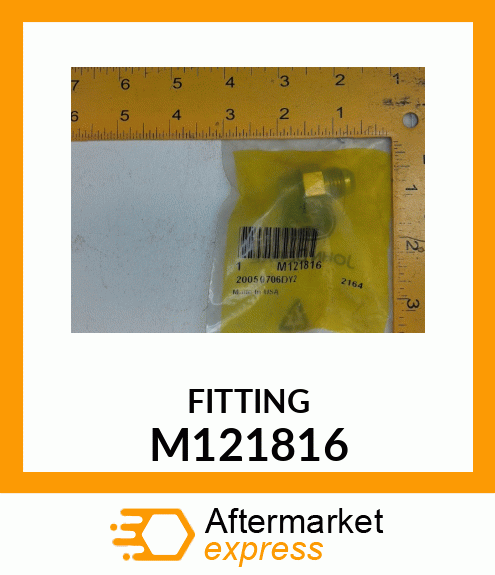 ADAPTER, UNION 9/16 M121816