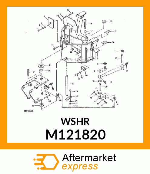 BUSHING, MACHINE 1.125X1.75X18GA M121820