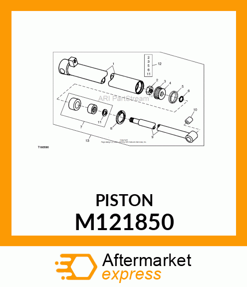 PISTON M121850