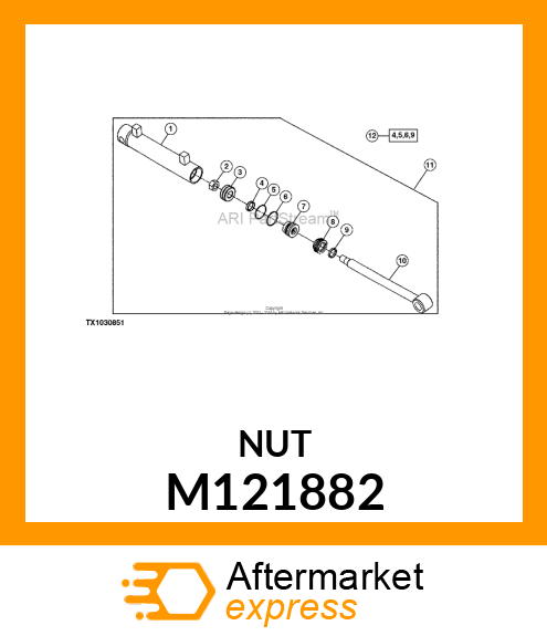 NUT M121882