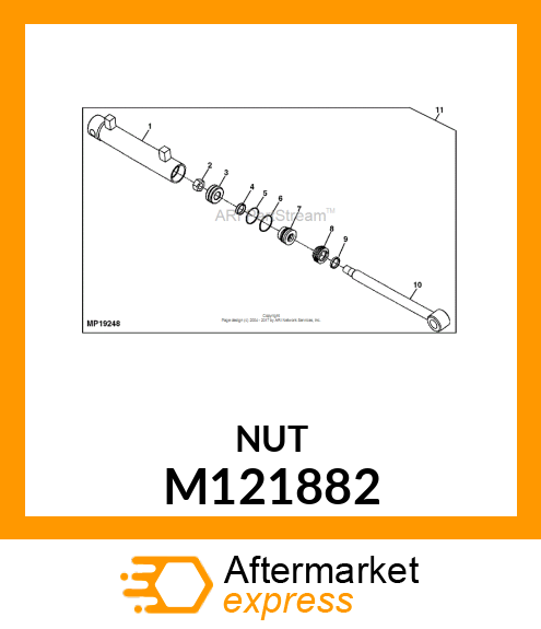 NUT M121882