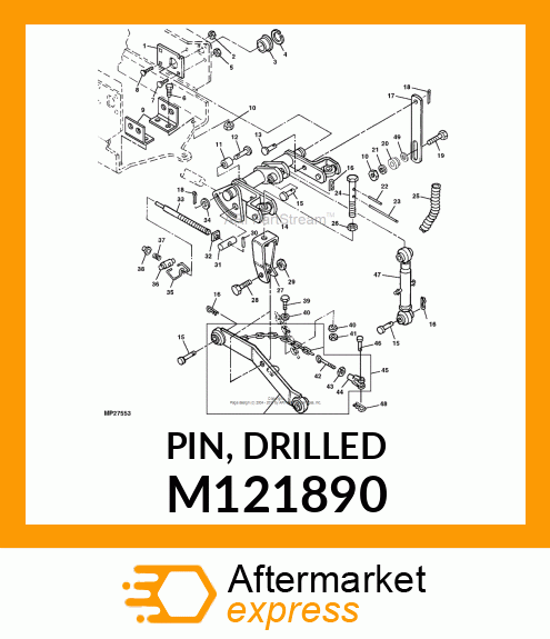 PIN, DRILLED M121890