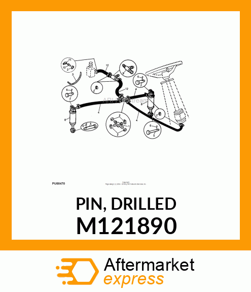 PIN, DRILLED M121890