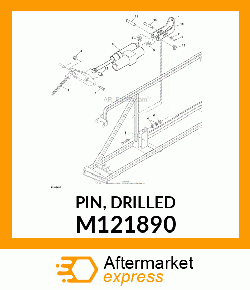 PIN, DRILLED M121890