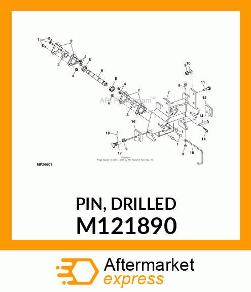 PIN, DRILLED M121890