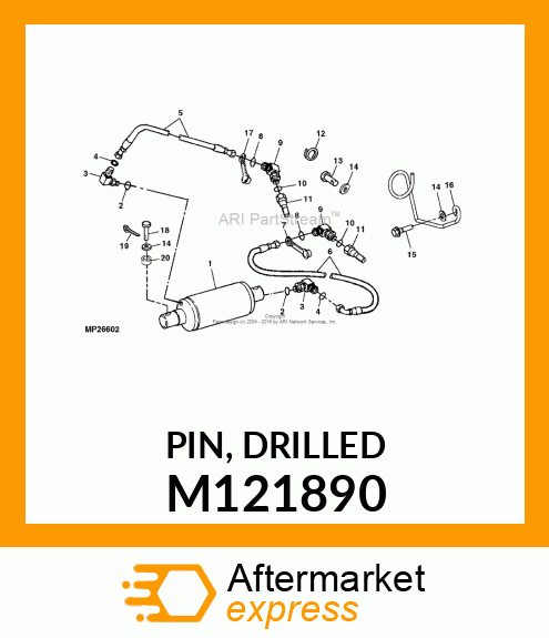 PIN, DRILLED M121890